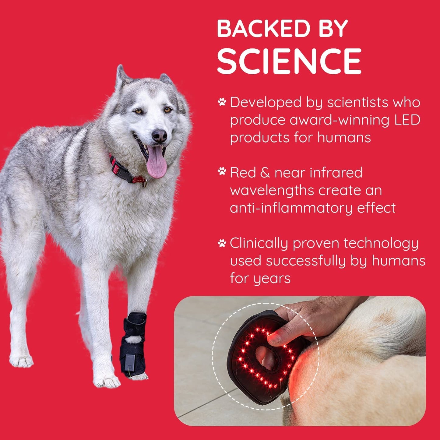 HeaLED therapy uses safe clinically proven technology